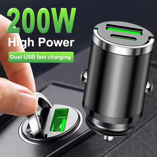 Caricabatteria auto 100w usb - auto,