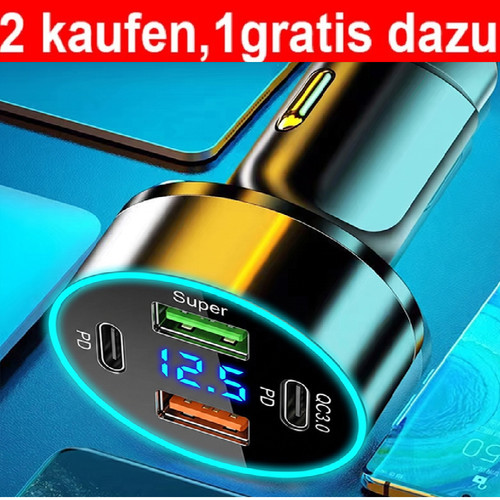 Accendisigari doppio usb usbc - doppio,